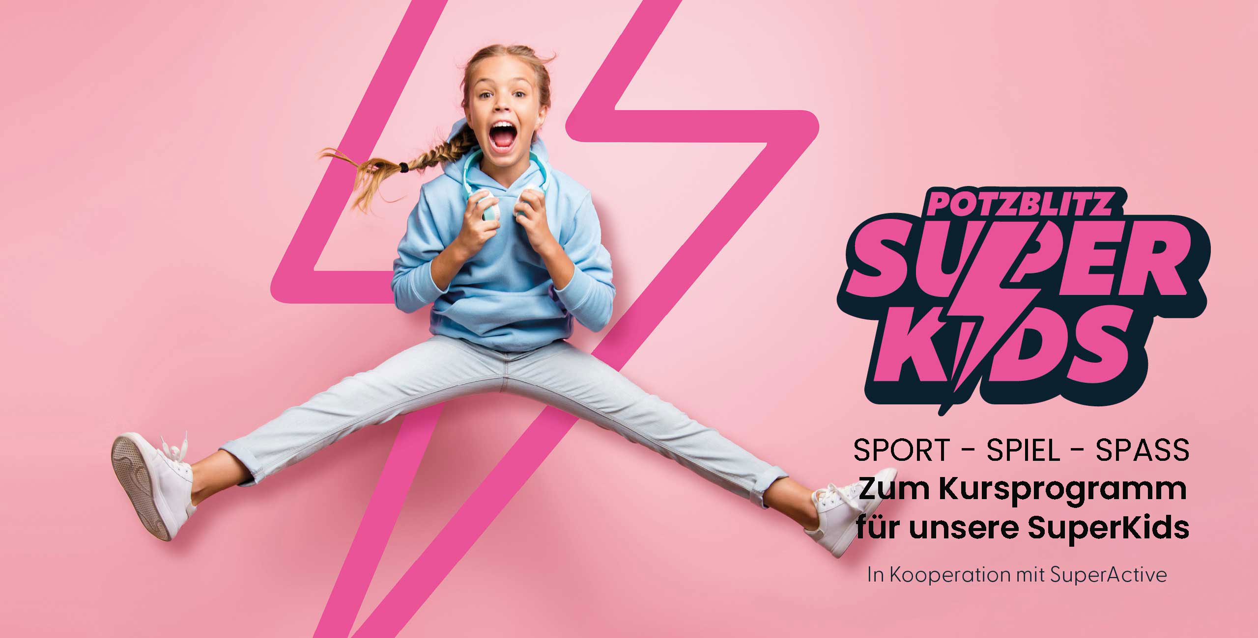 Sport, Spiel und Spass - unser Kursprogramm für SuperKids